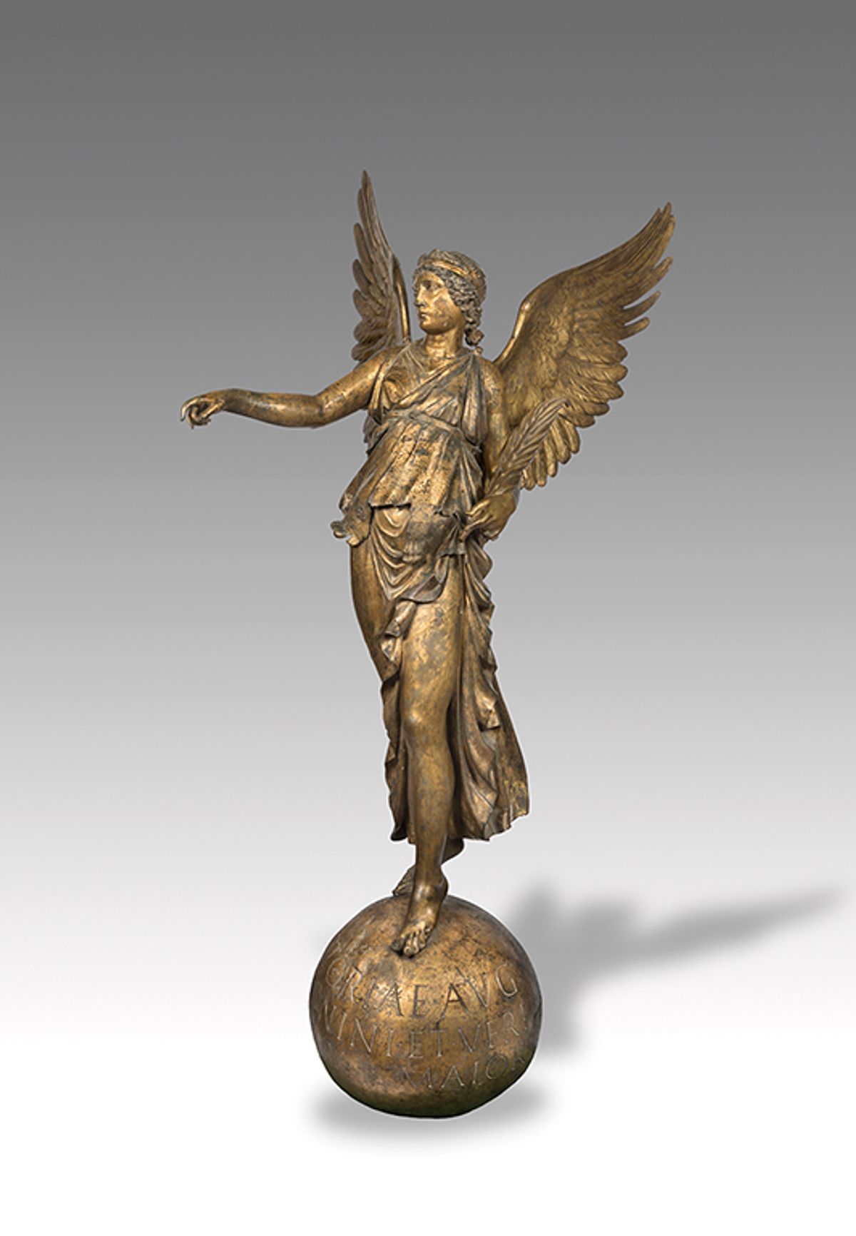 The Roman bronze known as Victoria of Calvatone State Hermitage Museum