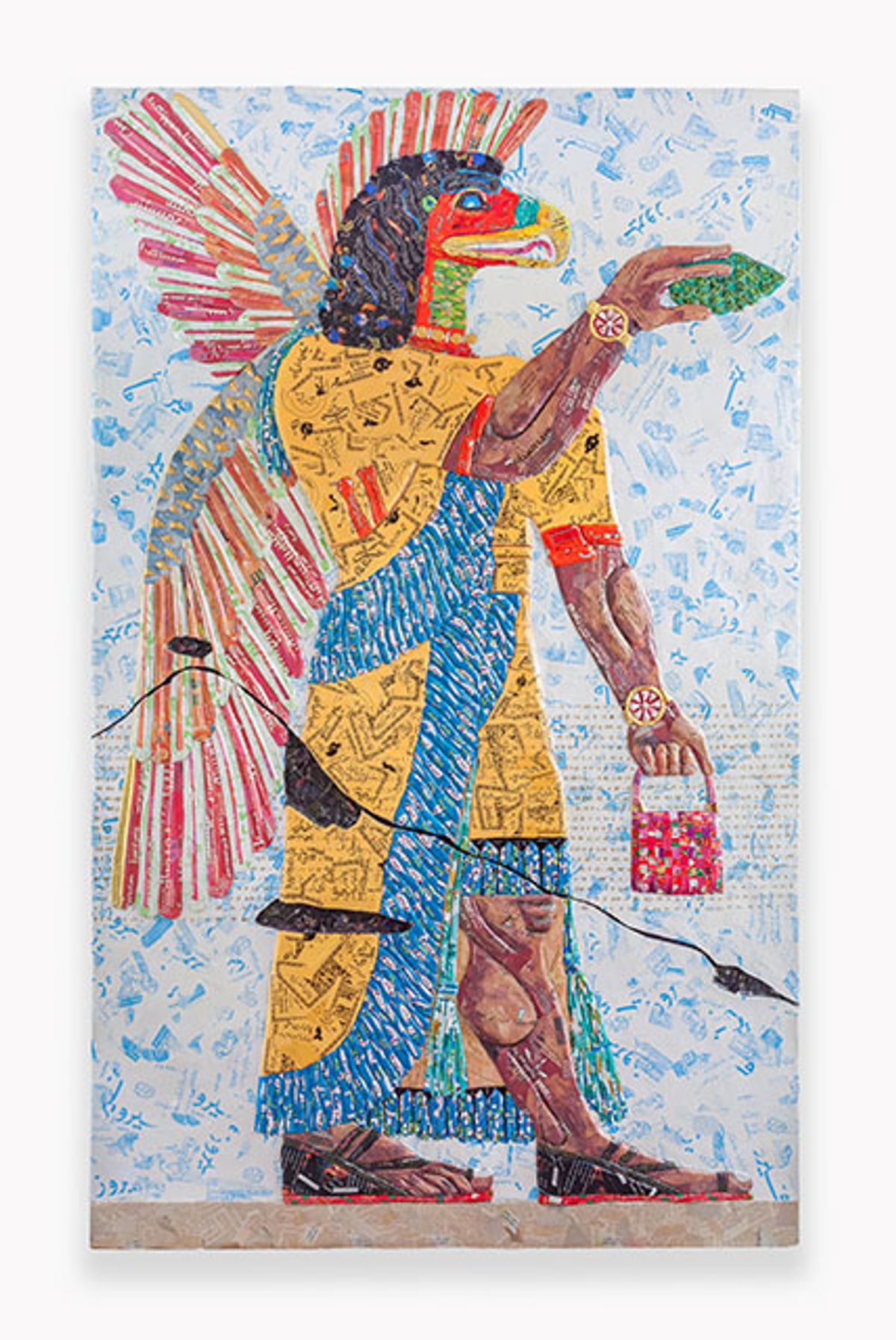 Michael Rakowitz's The invisible enemy should not exist (Room G, Northwest Palace of Nimrud), 2018 Robert Chase Heishman/Courtesy of Galerie Barbara Wein, Berlin