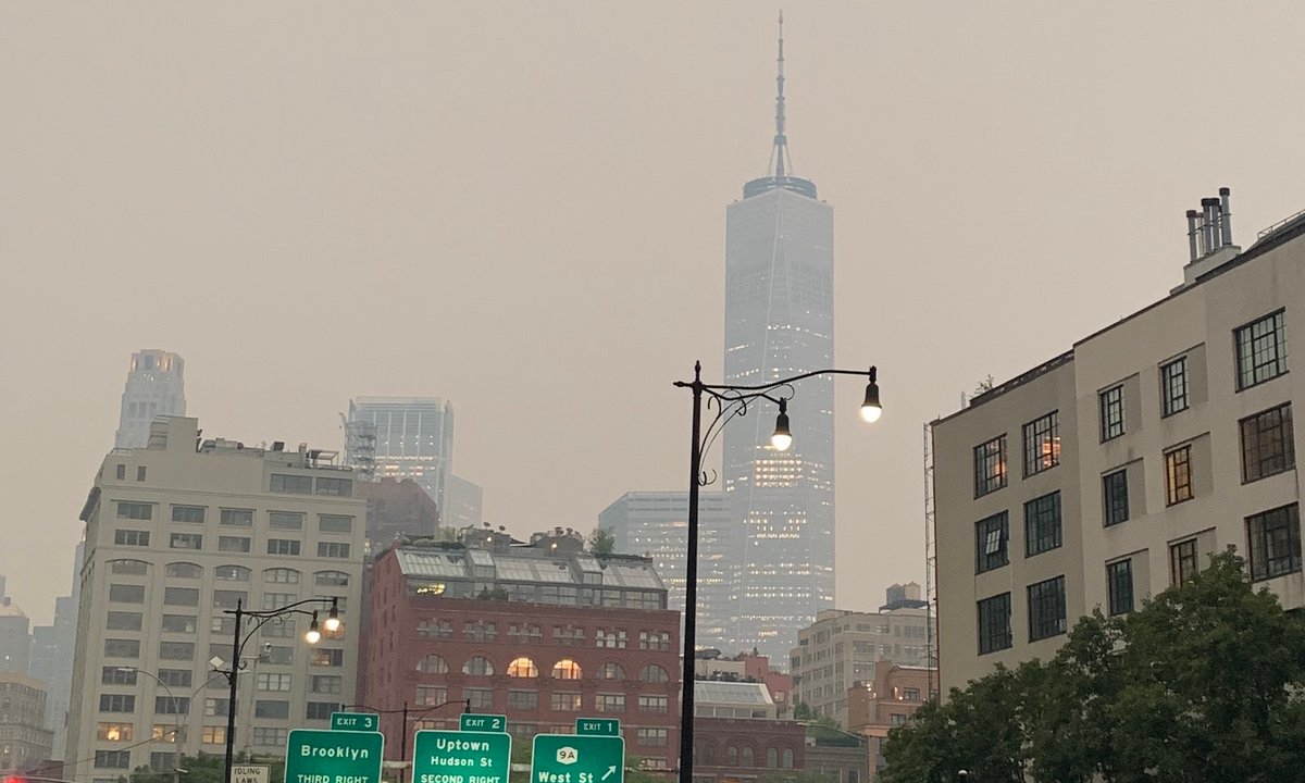 Wildfire smoke in New York shuts down artwork world occasions Wildfire smoke in New York shuts down artwork world occasions