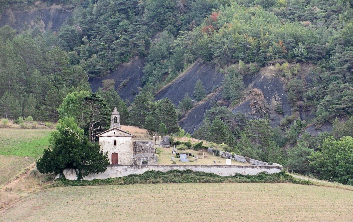 St Anthony Chapel in Félines-sur-Rimandoule, one of thousands of depopulated towns and villages in France, in this case with just a single parishioner
Photo © Marianne Casamance