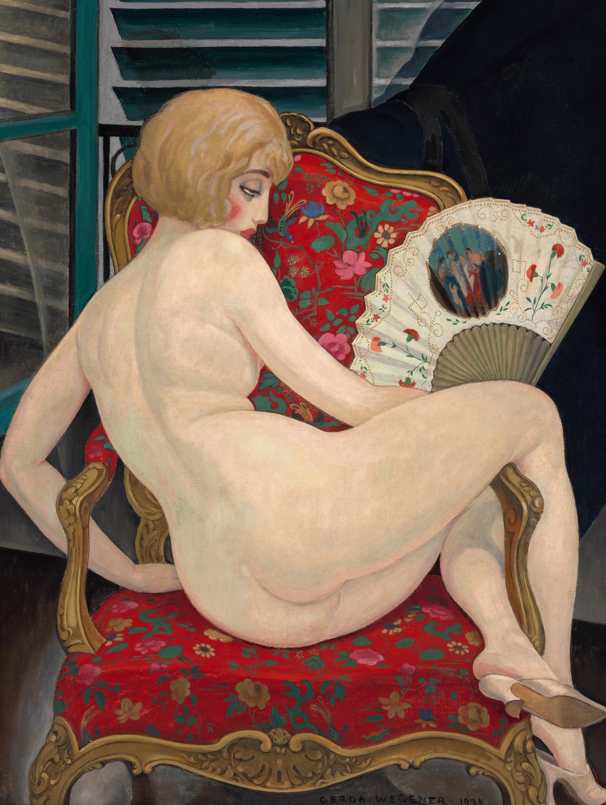 Gerda Wegener, I sommervarmen (In the Heat of Summer) (1924). Courtesy Bruun Rasmussen Auctioneers.