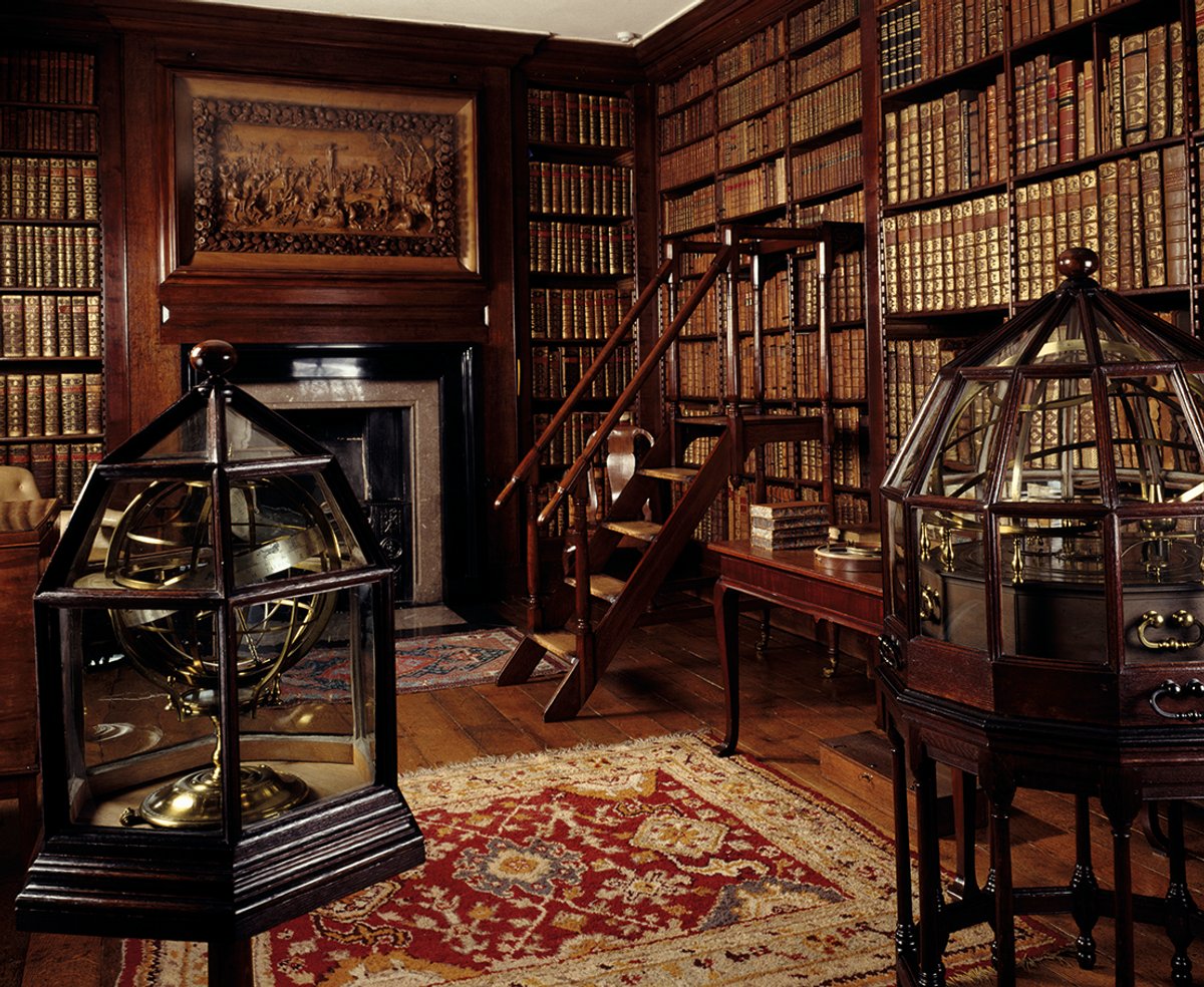 The everyday reading that shaped the thinking of the landowner class: the library at Dunham Massey, Cheshire © National Trust Images/Andreas von Einsiedel