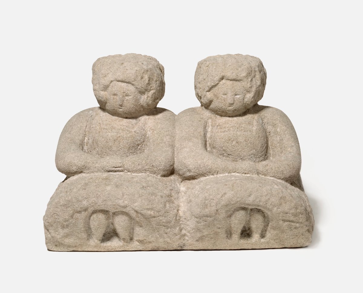 William Edmondson, Martha and Mary (around 1931-37) Bill Jacobson Studio