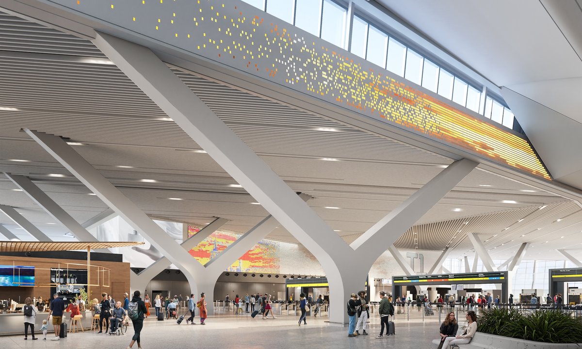 $9.5bn terminal at New York’s JFK Airport will feature art by Yinka Shonibare, Firelei Báez, Tomás Saraceno and others – The Art Newspaper