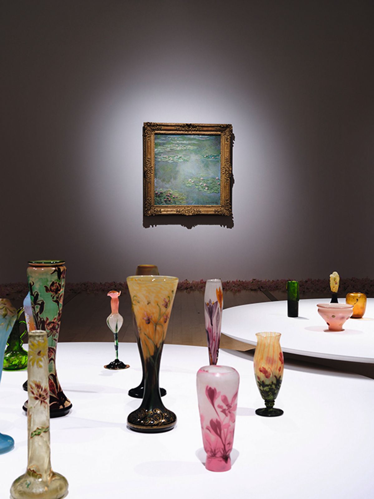 The exhibition places contemporary and Modern works in dialogue with Monet Photo: Shu Nakagawa