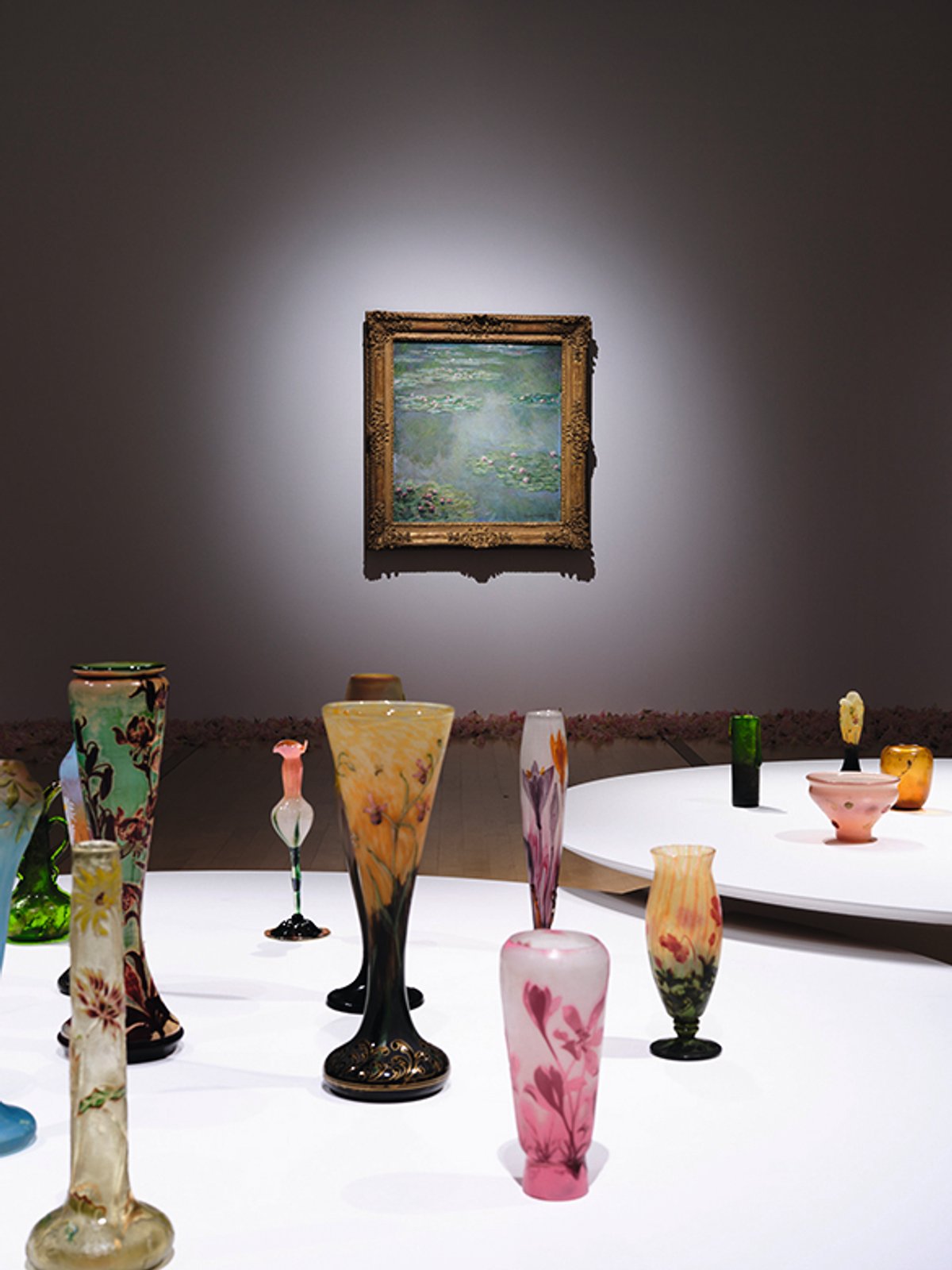 The exhibition places contemporary and Modern works in dialogue with Monet Photo: Shu Nakagawa