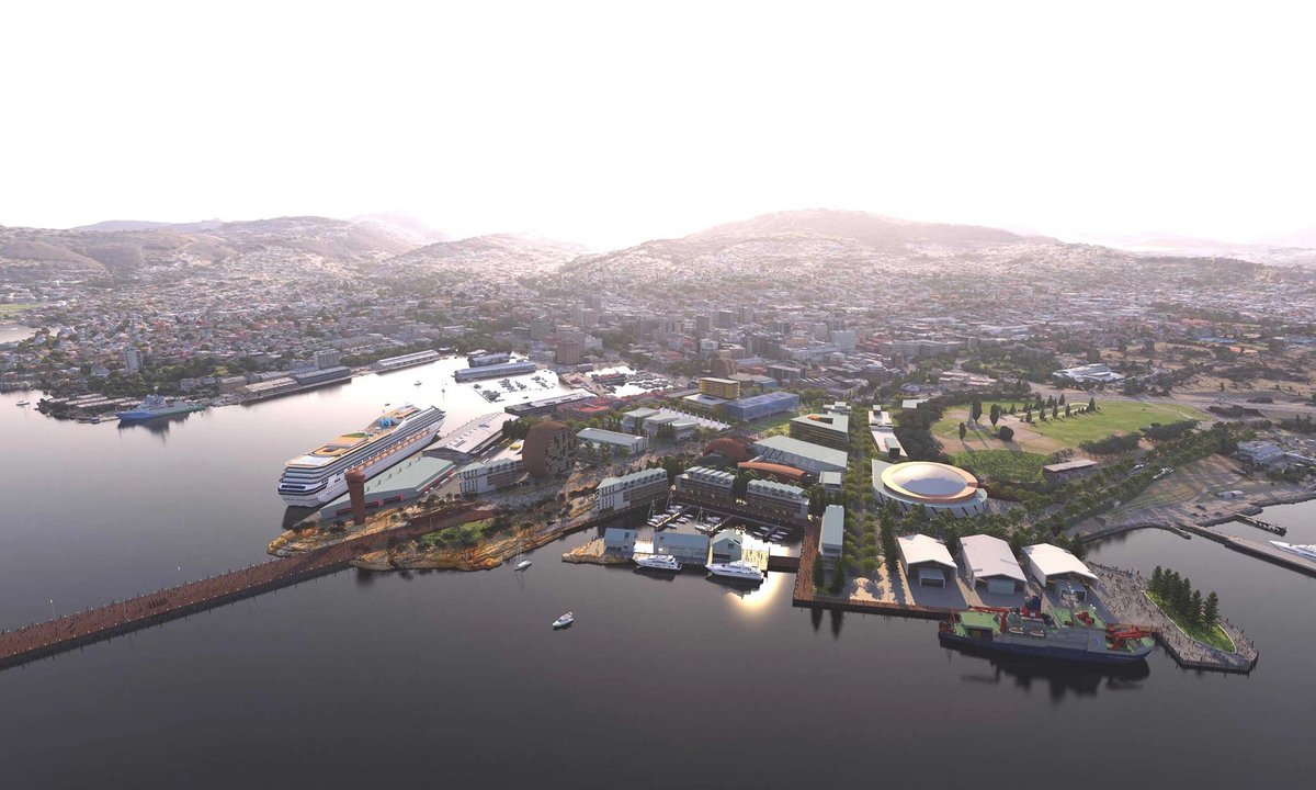 Football stadium disrupts plans for Tasmanian truth-and-reconciliation art park