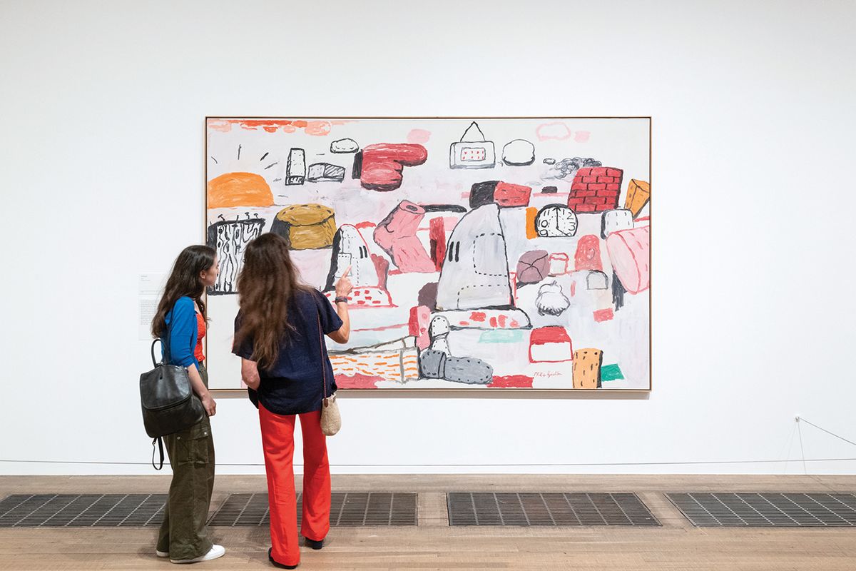 Philip Guston’s Flatlands (1970) is one of more than 100 paintings and drawings in an exhibition originally due to take place in September 2020 Photo: © Tate; Larina Fernandes