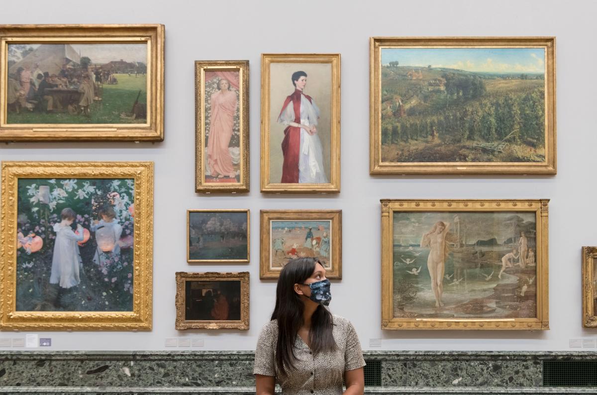 An installation view of Tate Britain's Walk through British Art collection display Courtesy of Tate photography (Oli Cowling)