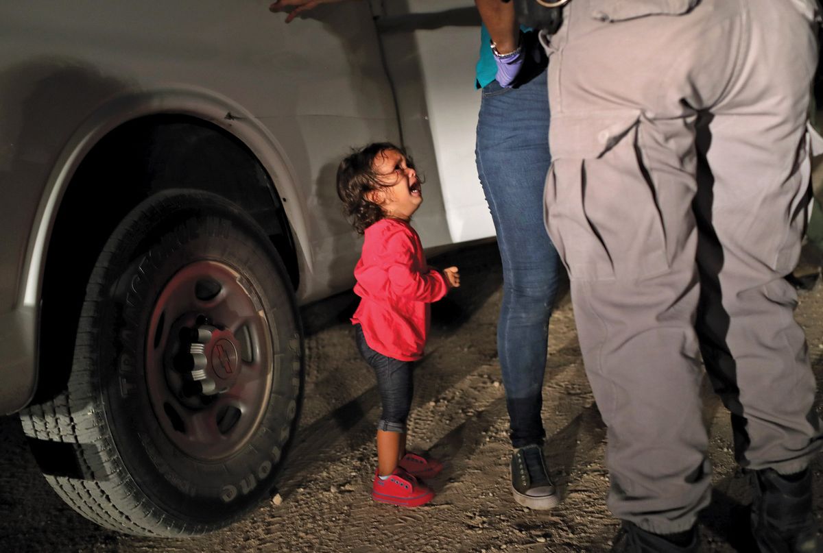 John Moore’s shocking picture of two-year-old Yanela Hernandez John Moore/Getty Images, 2018