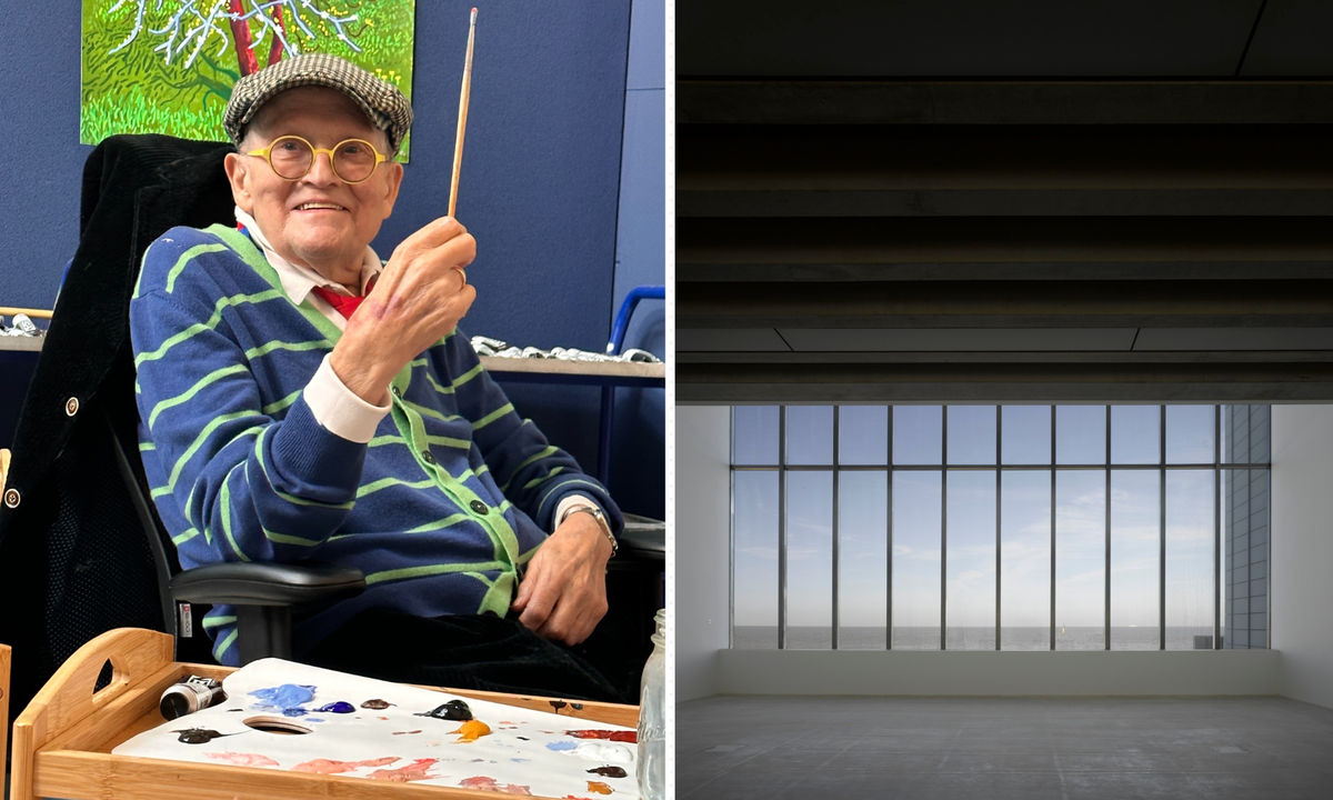 David Hockney to create ten metre-long window installation for Turner Contemporary