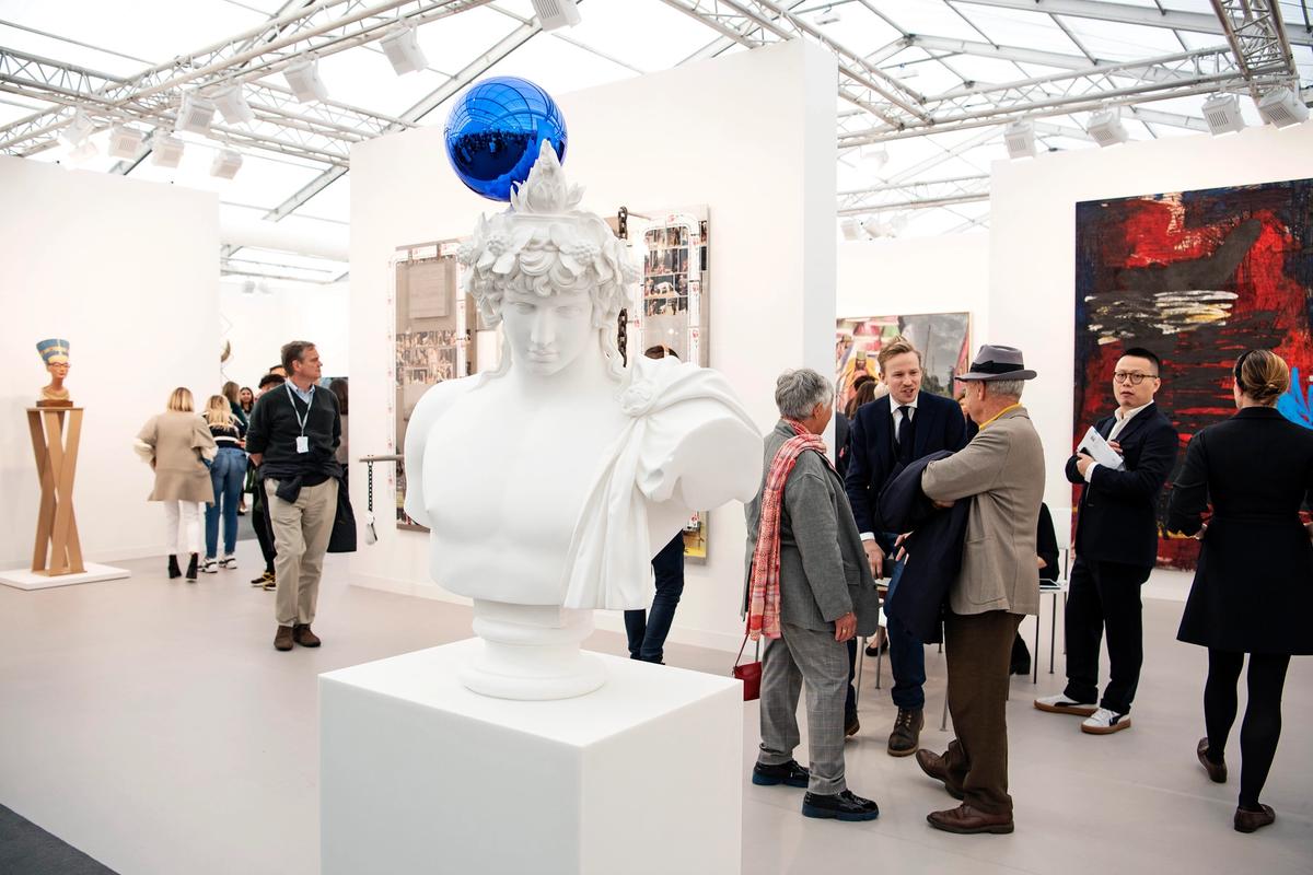 Overseas exhibitors at fairs such as Frieze London this year will have to comply with heightened due diligence requirements when selling works of art to clients Courtesy of Frieze
