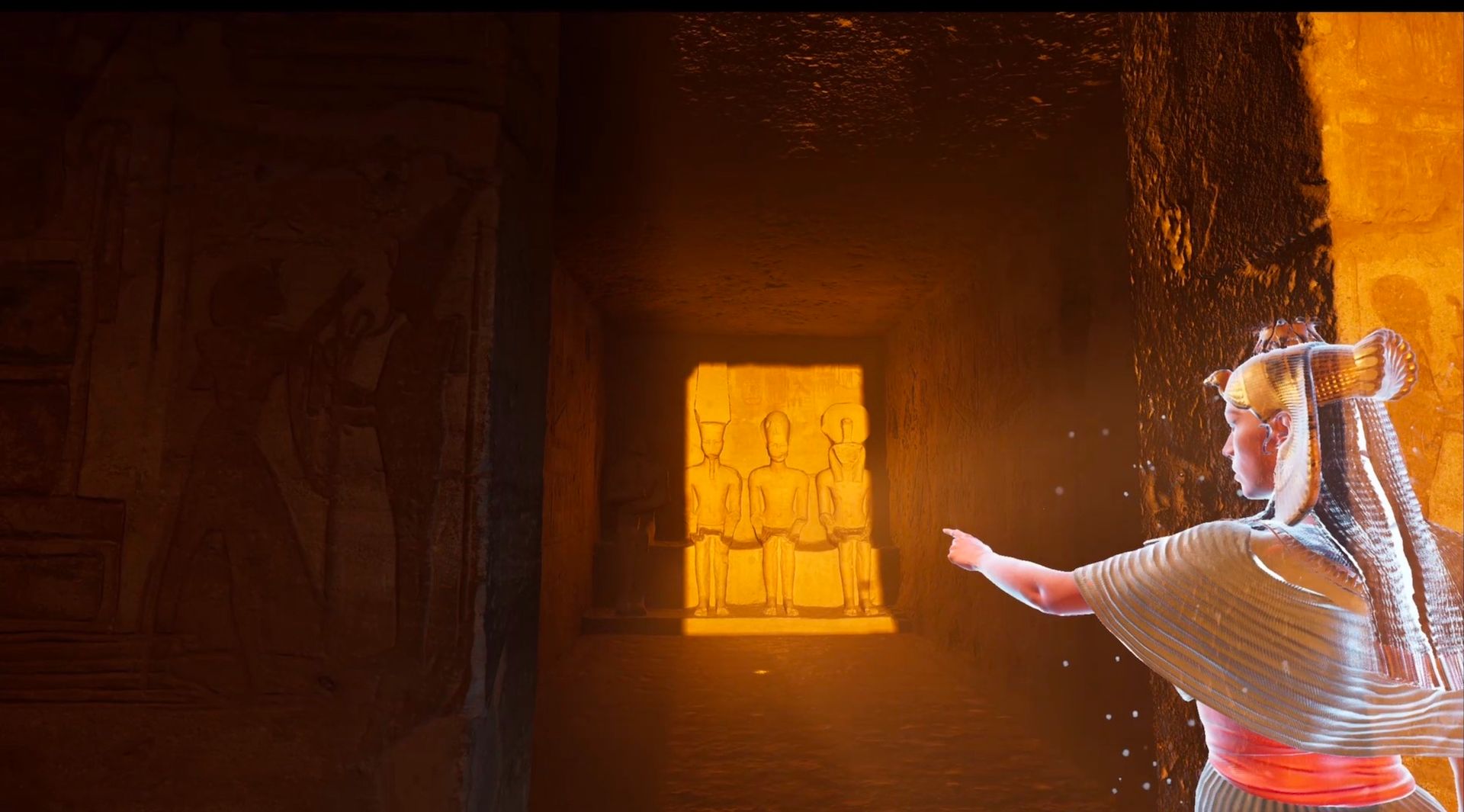 A still from "Ramses & Nefertari: Journey to Osiris" Courtesy World Heritage Exhibitions and Neon