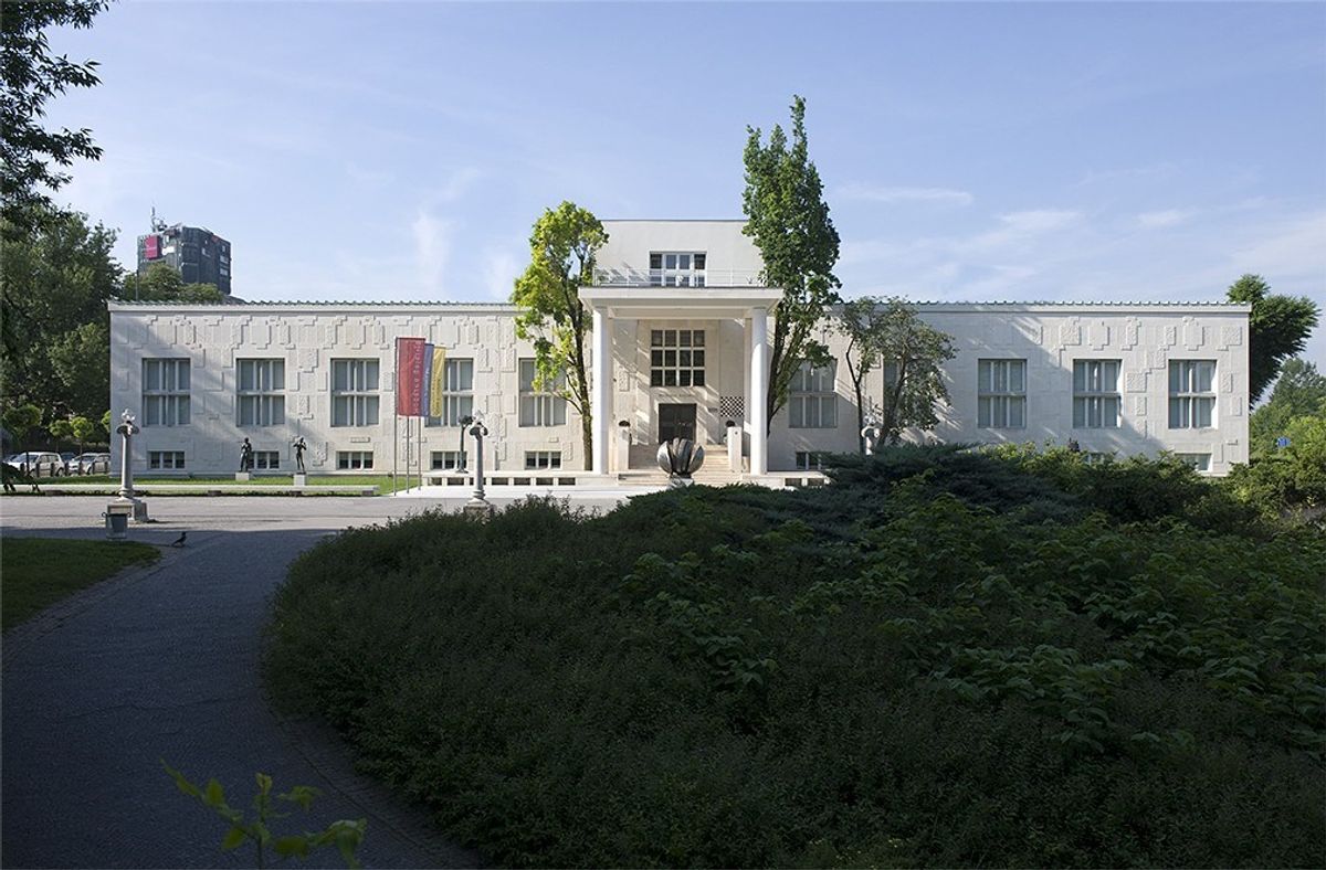 Moderna Galerija in Ljubljana has been flooded