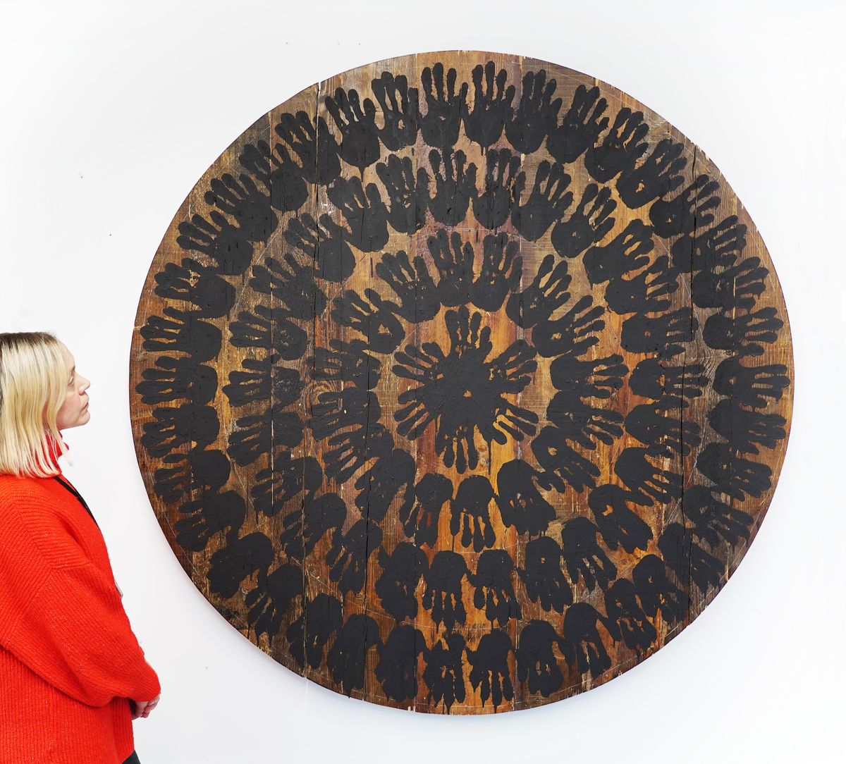 Richard Long's Amazon Burning and Dreaming (2023)
Courtesy of Migrate Art and the artist