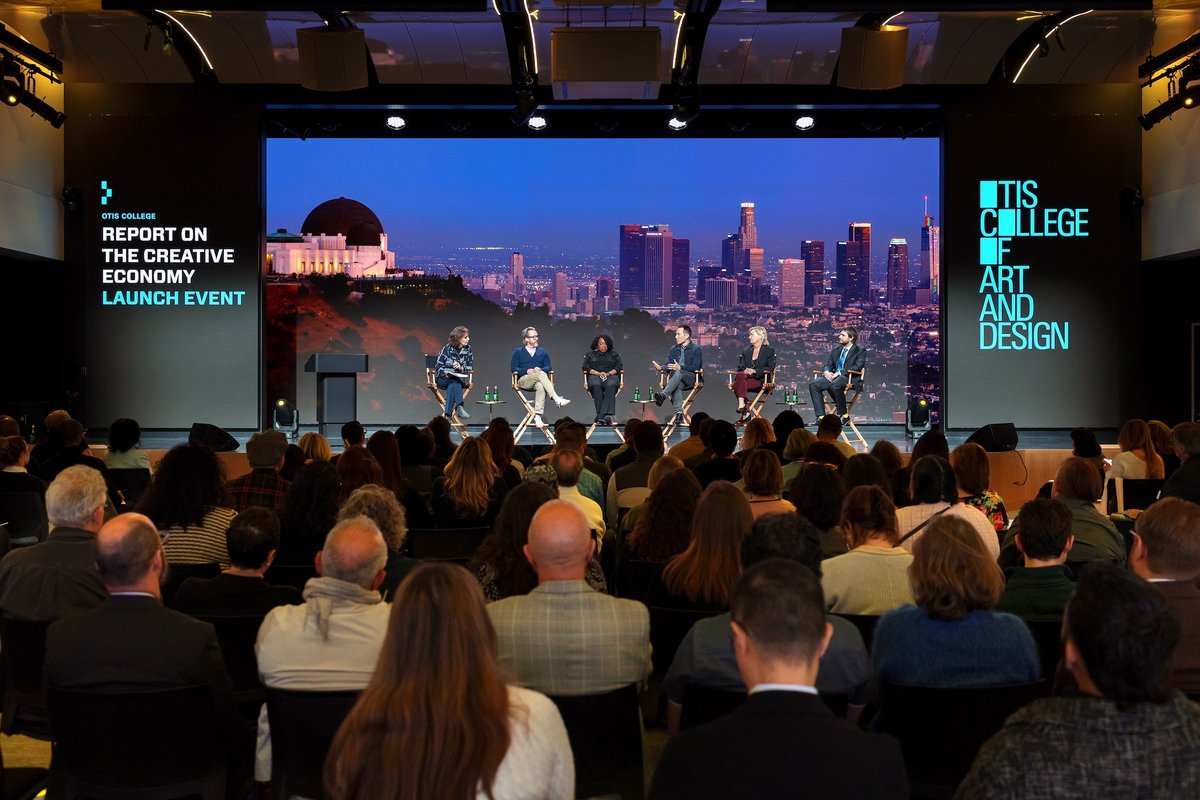 Otis College Report on the Creative Economy launch event in Santa Monica, California, 27 March 2025 Photo: Scarlet Cheng