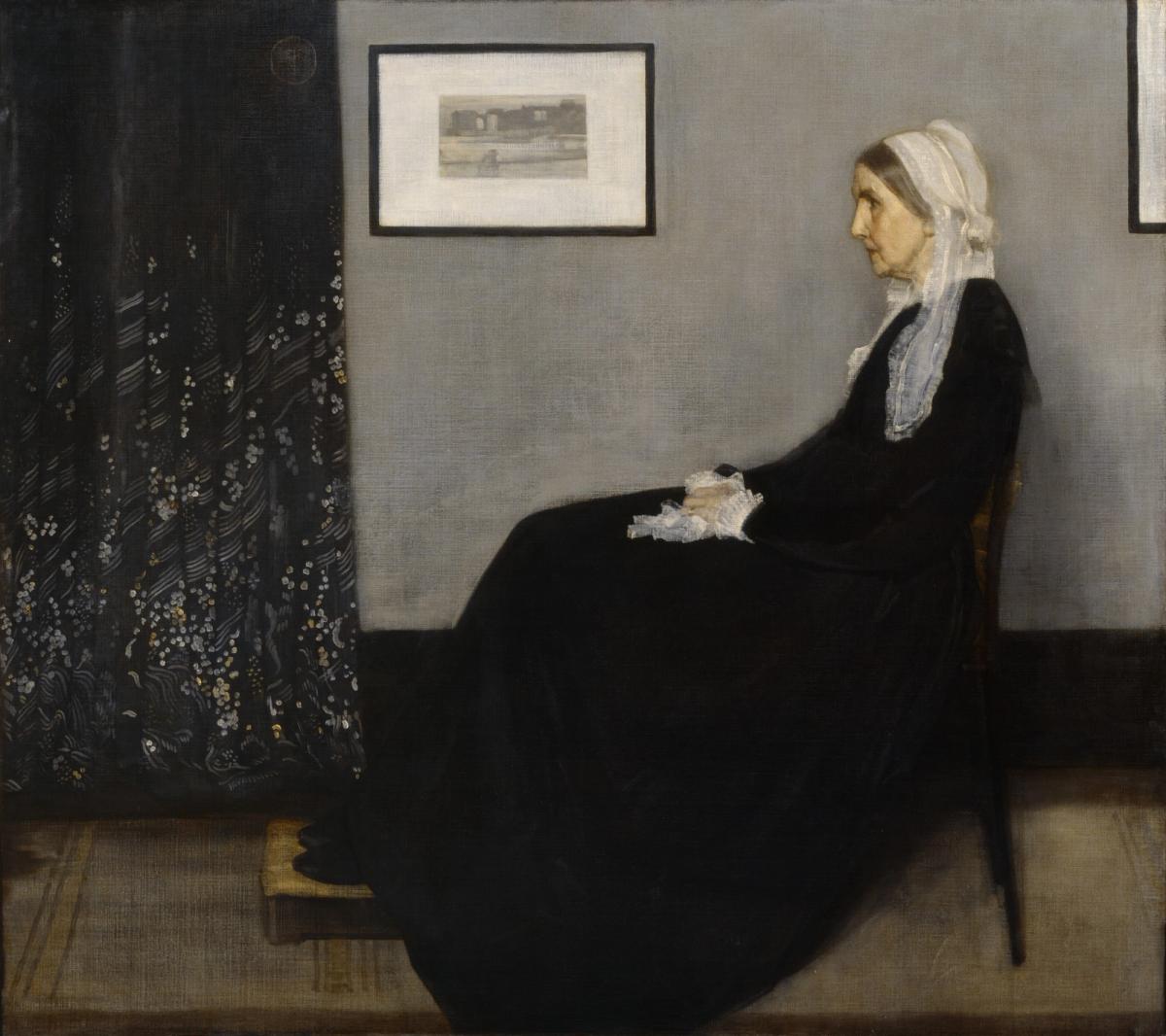 James Whistler’s Arrangement in Grey and Black no. 1, Portrait of the Painter's Mother (1871)

Musée d’Orsay, Paris