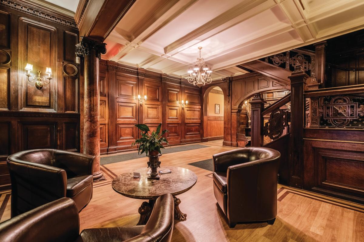 Esther is taking place in The Estonian House in Midtown, a private club that plays an important role as a cultural centre for Estonians outside the Baltic state
Courtesy the Estonian House