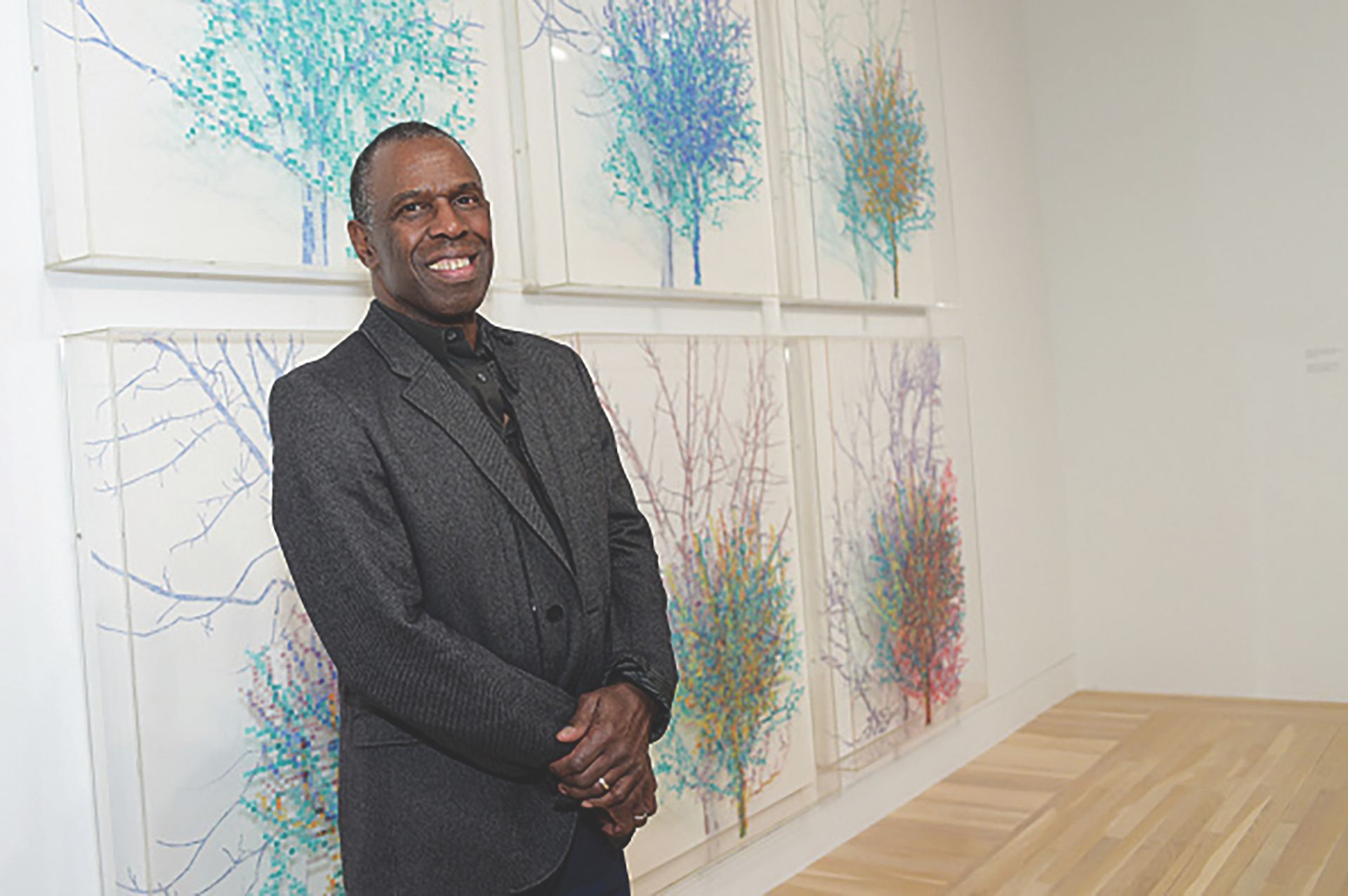 Charles Gaines attends an event at the Hammer Museum on 19 February 2015 in Los Angeles, California. Photo by Stefanie Keenan/Getty Images for Hammer Museum