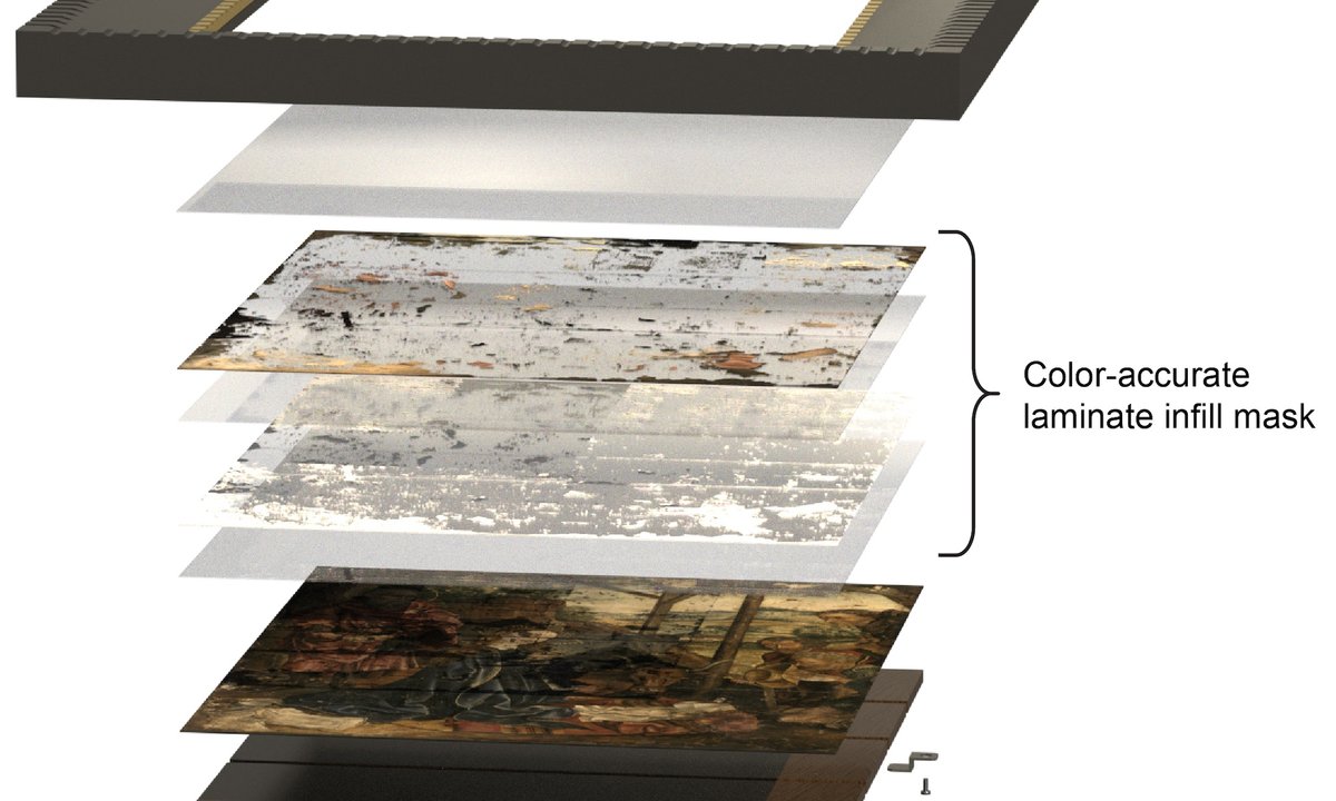 Mechanical engineer develops AI-generated digital masks to restore damaged paintings