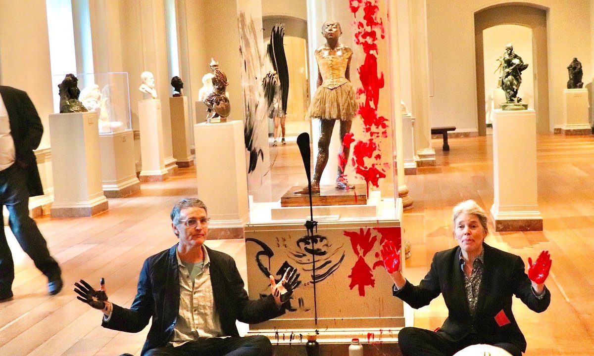 US climate activist gets 18-month prison sentence for splashing paint on Degas sculpture’s case – The Art Newspaper