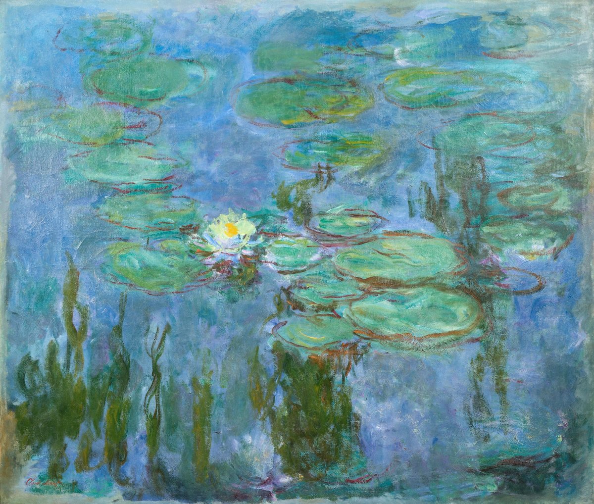 Claude Monet, Nymphéas, 1914-17
© Musée Marmottan Monet / Studio Christian Baraja SLB