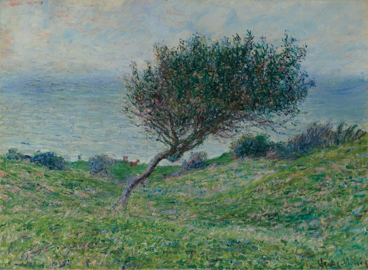 Claude Monet’s Seacoast at Trouville (1881) Courtesy of the Museum of Fine Arts, Boston