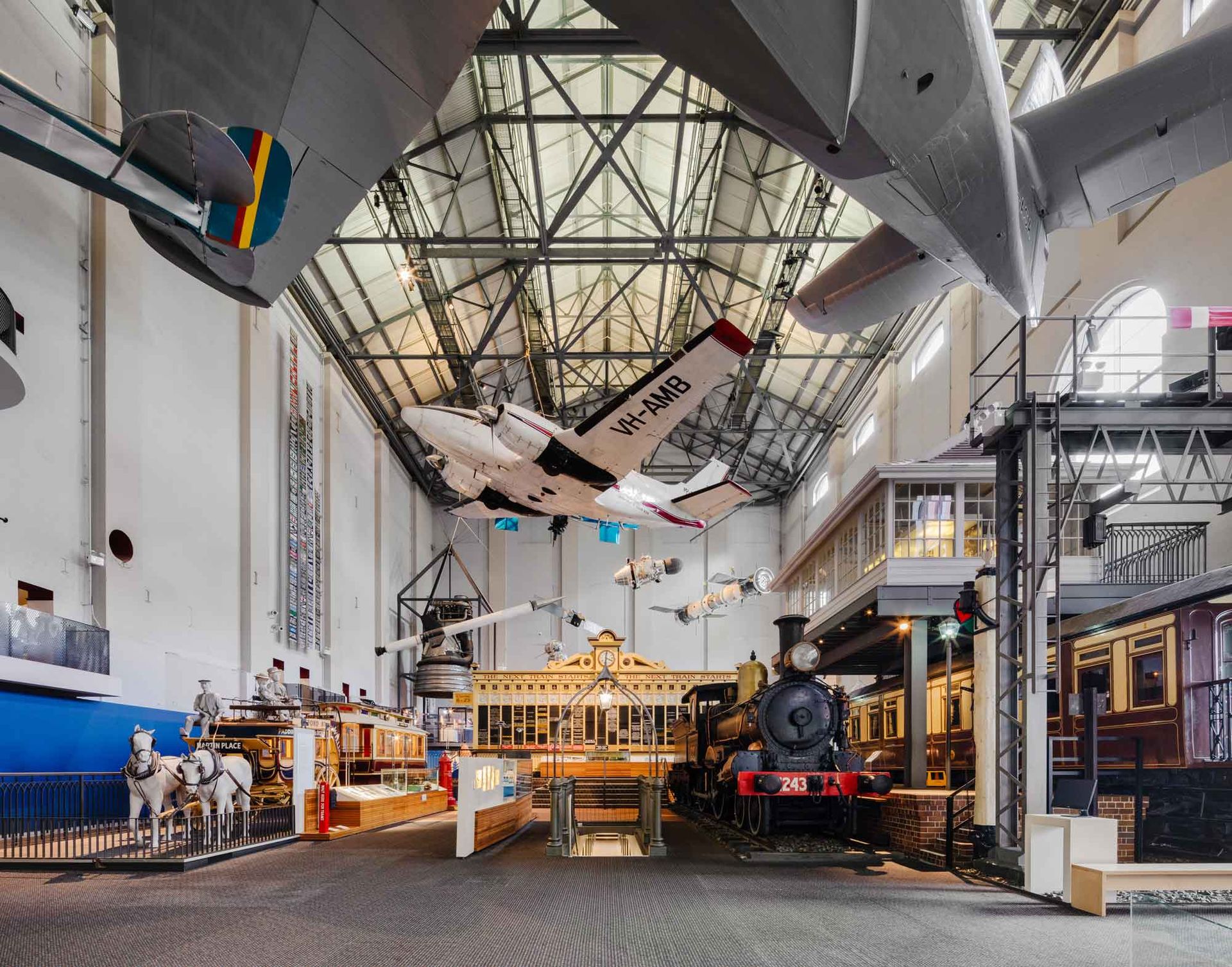 The Powerhouse Museum's transport hall was scheduled to close for good on 30 June, four days before the NSW government called off relocation plans Katherine Lu