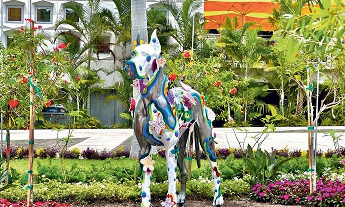 Miami's controversial dog and cat sculpture park is unleashed Miami'S Controversial Dog And Cat Sculpture Park Is Unleashed