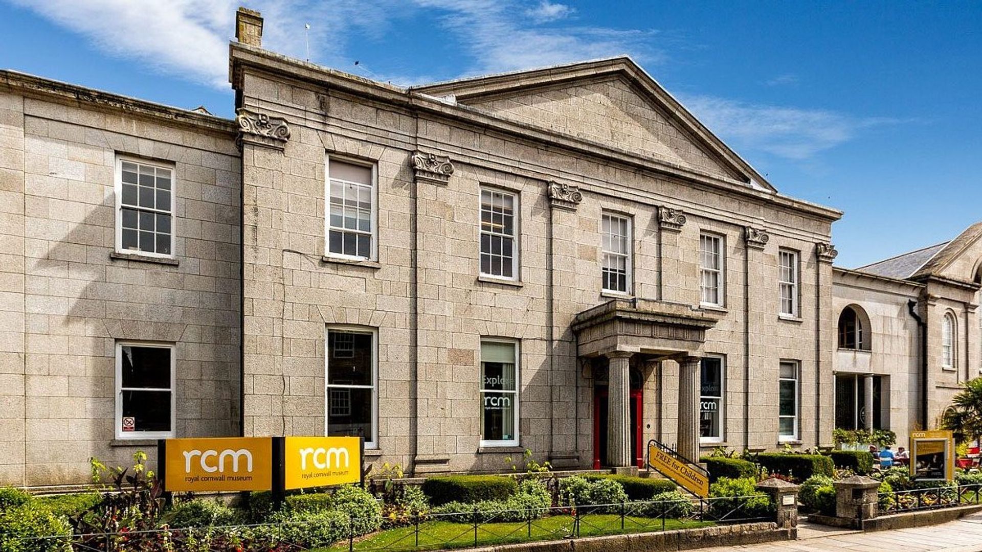 The Royal Cornwall Museum in Truro is one UK institution that is struggling to remain open amid funding cuts and a lack of state support Courtesy of the Royal Cornwall Museum