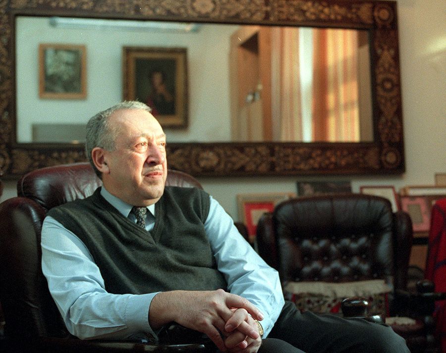 Tair Salakhov has died aged 92 Courtesy of The Art Newspaper Russia / Виктор Великжанин/ТАСС