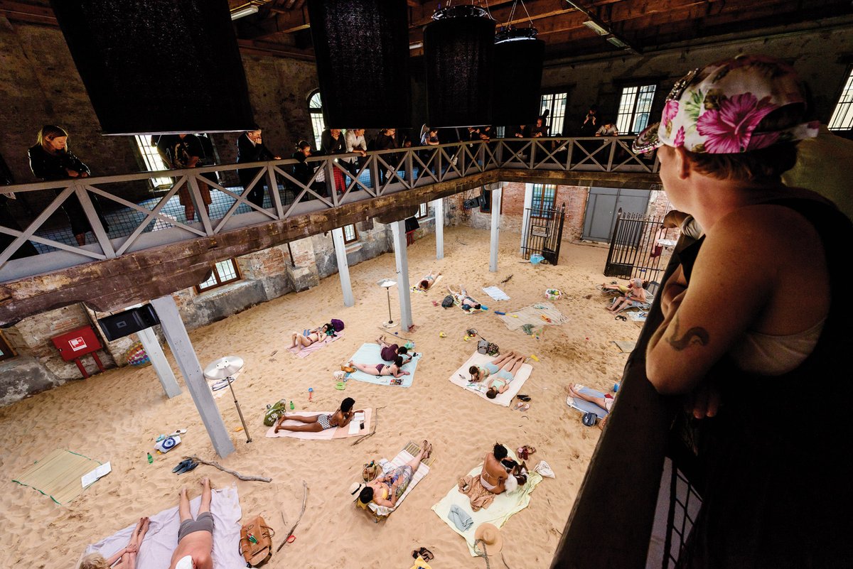 Sun & Sea (Marina) at the Lithuanian Pavilion, Venice Biennale, 2019 © Andrea Avezzù