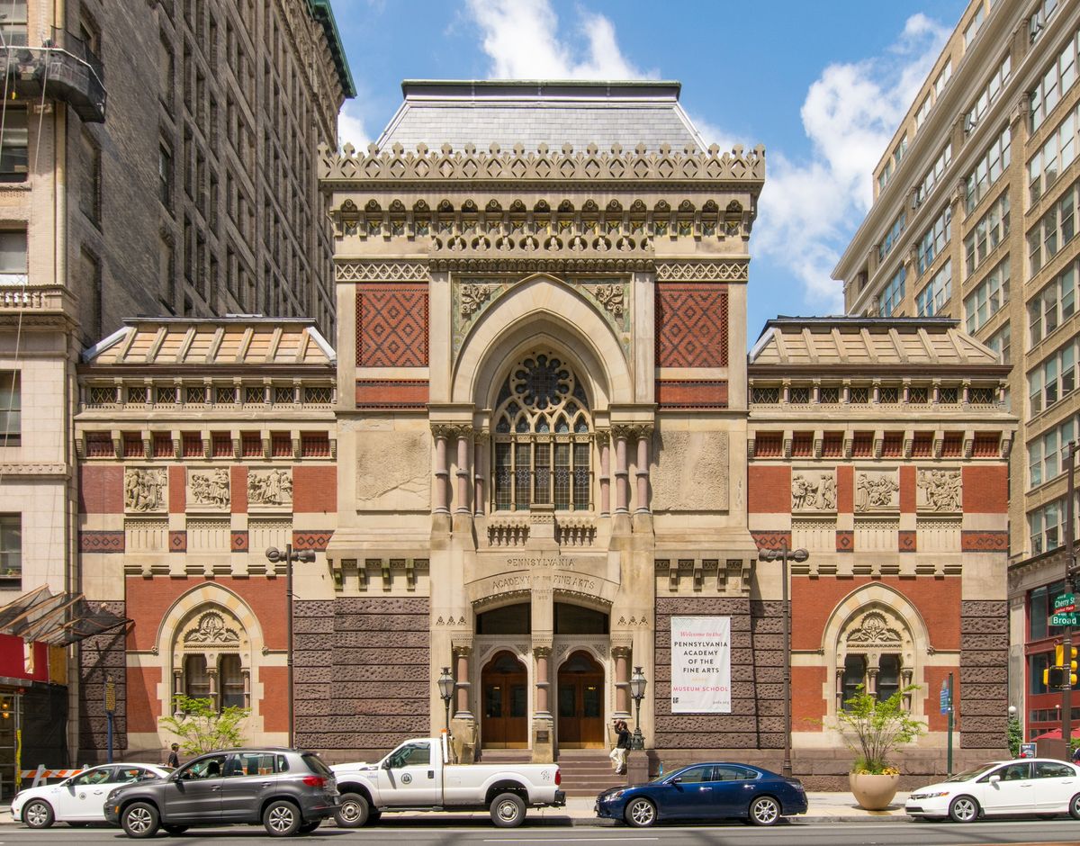 The Pennsylvania Academy of the Fine Arts in Philadelphia Photo via Wikimedia Commons