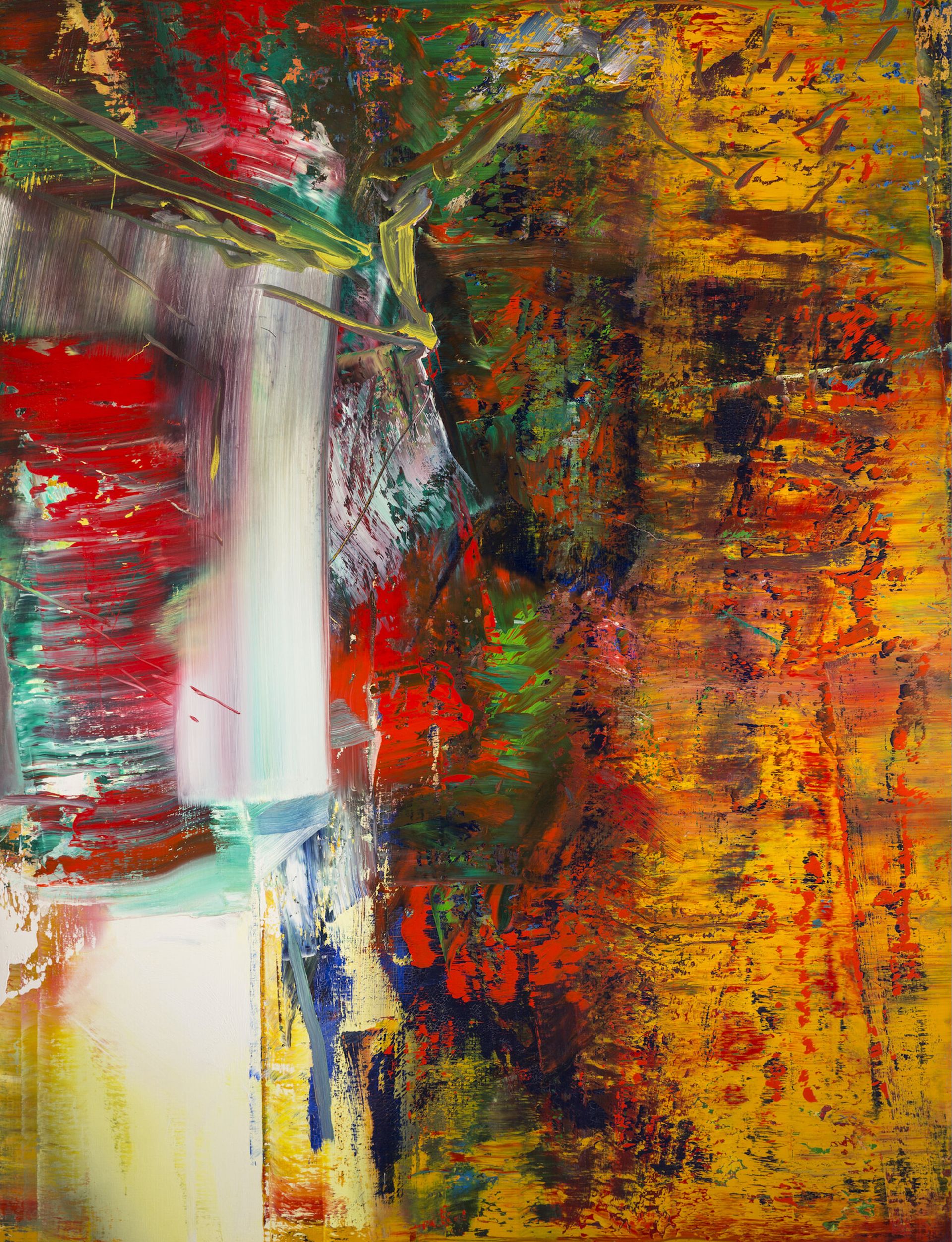 Gerhard Richter, Abstract Painting (613-3), 1986. Promised gift of Preston H. Haskell, Class of 1960. © Gerhard Richter / Photo: Douglas J. Eng