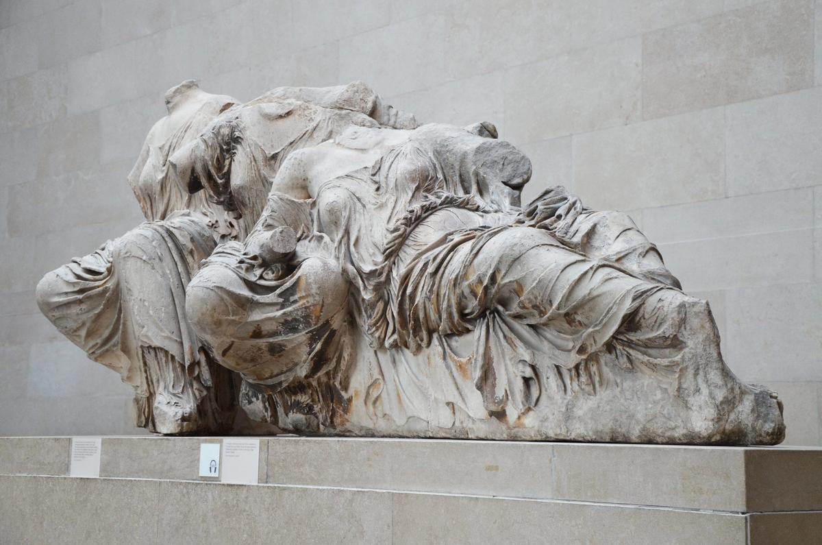 There has been a long-running dispute between Greece and the UK over the Parthenon Marbles in the British Museum 