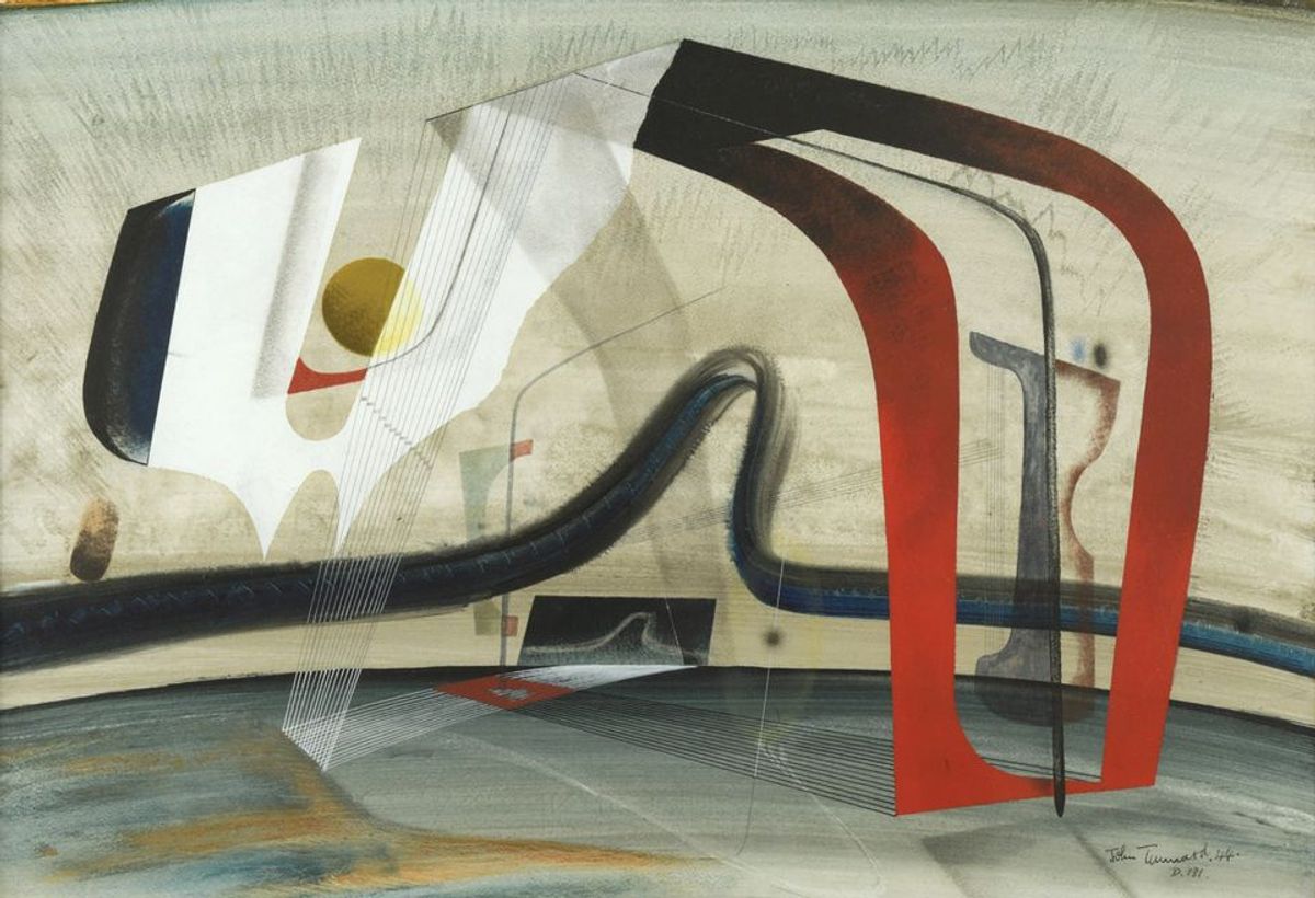 John Tunnard's Brandis .44 (1944) Courtesy of Cheffins Fine Art Auctioneers, Cambridge