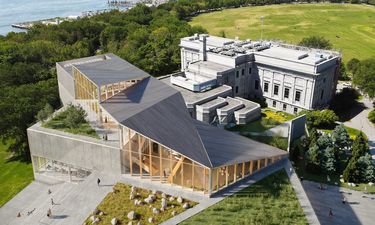 Québec Metropolis museum picks design for .5m new pavilion dedicated to Jean-Paul Riopelle Québec Metropolis museum picks design for .5m new pavilion dedicated to Jean-Paul Riopelle