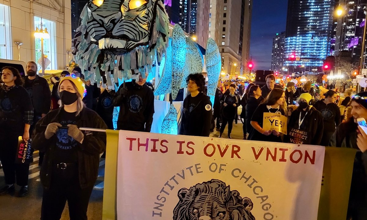 Staff on the Artwork Institute of Chicago museum and faculty ratify their first union contract Staff on the Artwork Institute of Chicago museum and faculty ratify their first union contract