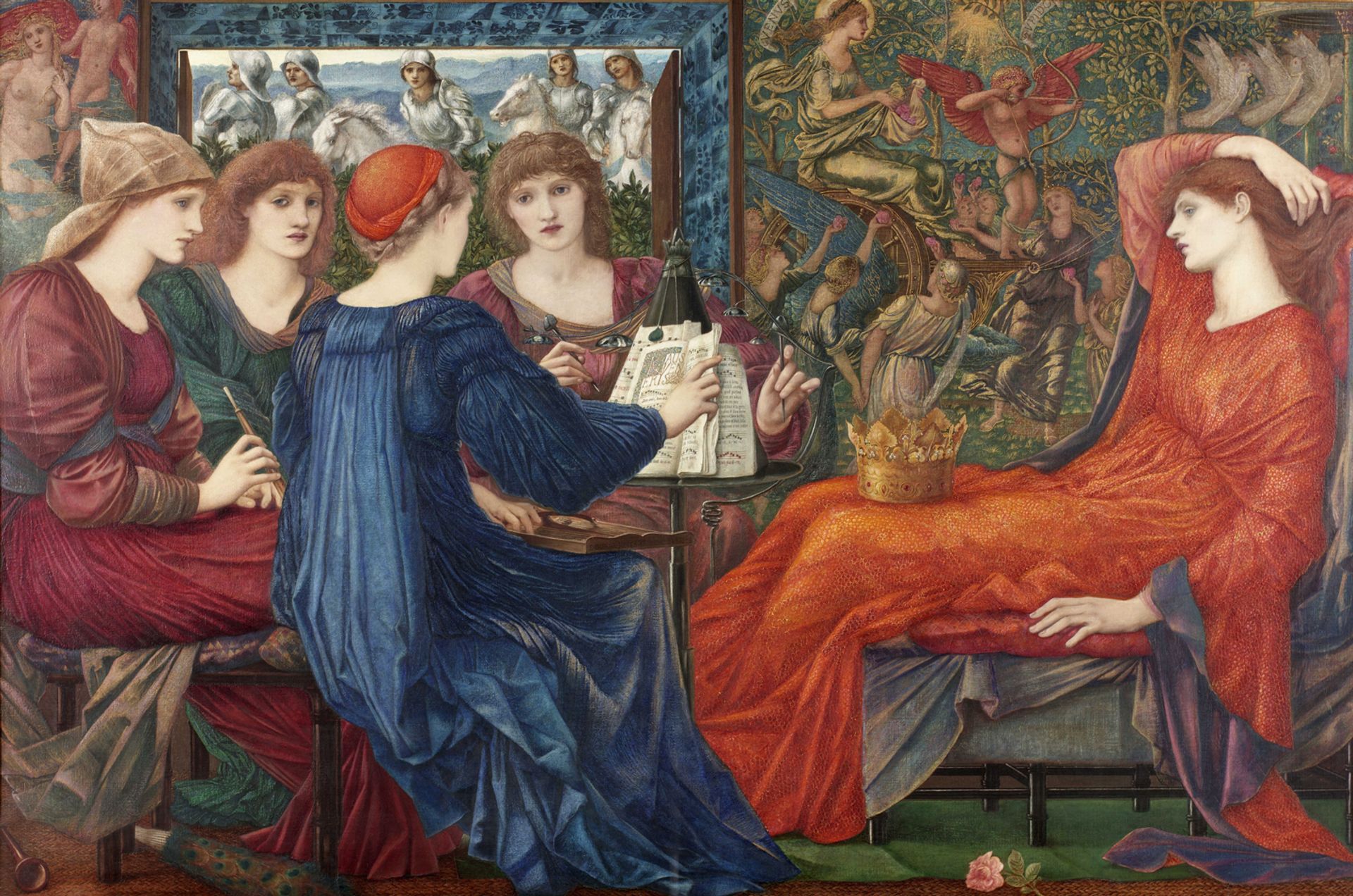 Edward Burne-Jones's Laus Veneris (1873-78) is on show at Tate Britain Courtesy of Laing Art Gallery