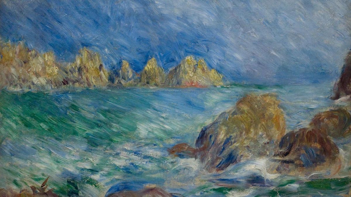 Renoir's Marine Guernesey (1883) will be restituted to the heirs of Ambroise Vollard 
© Wikimedia Commons