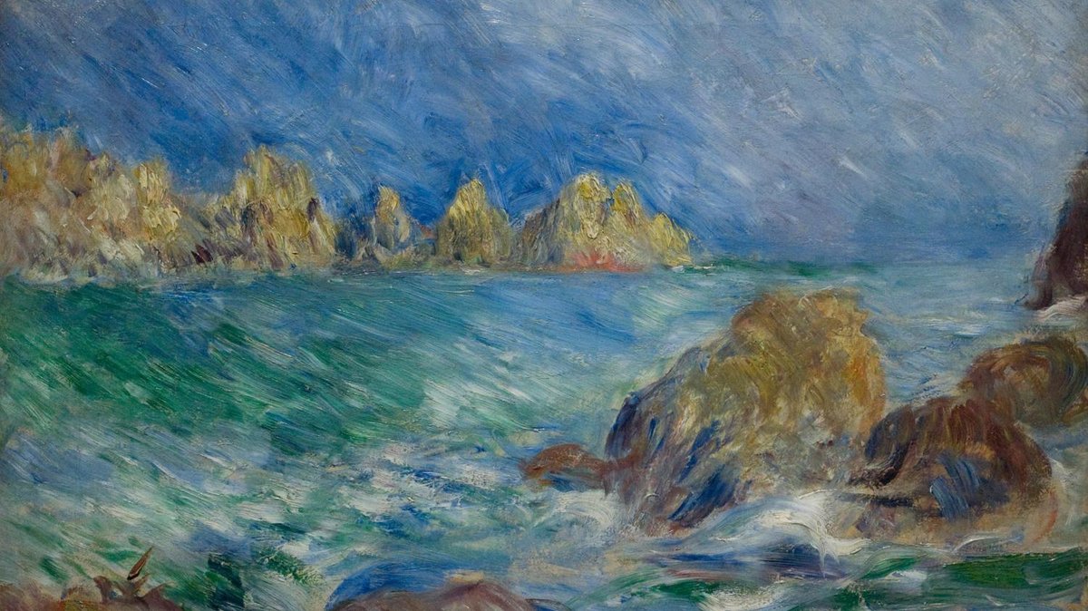 Renoir's Marine Guernesey (1883) will be restituted to the heirs of Ambroise Vollard
© Wikimedia Commons