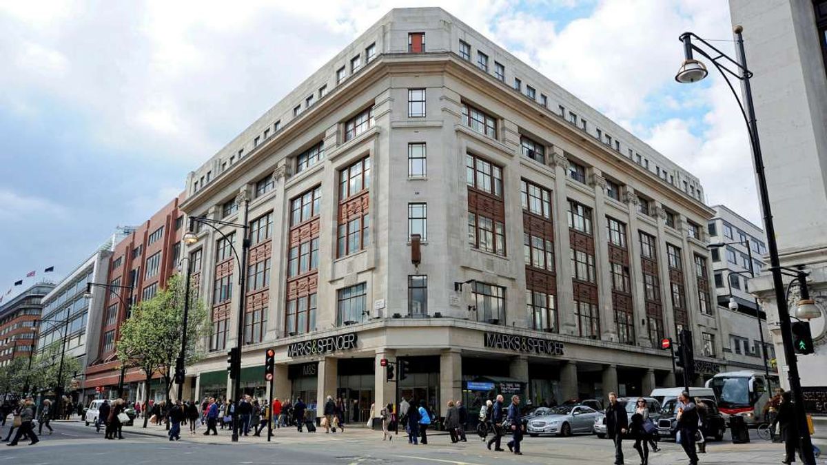The Marks & Spencer building in London’s Oxford Street