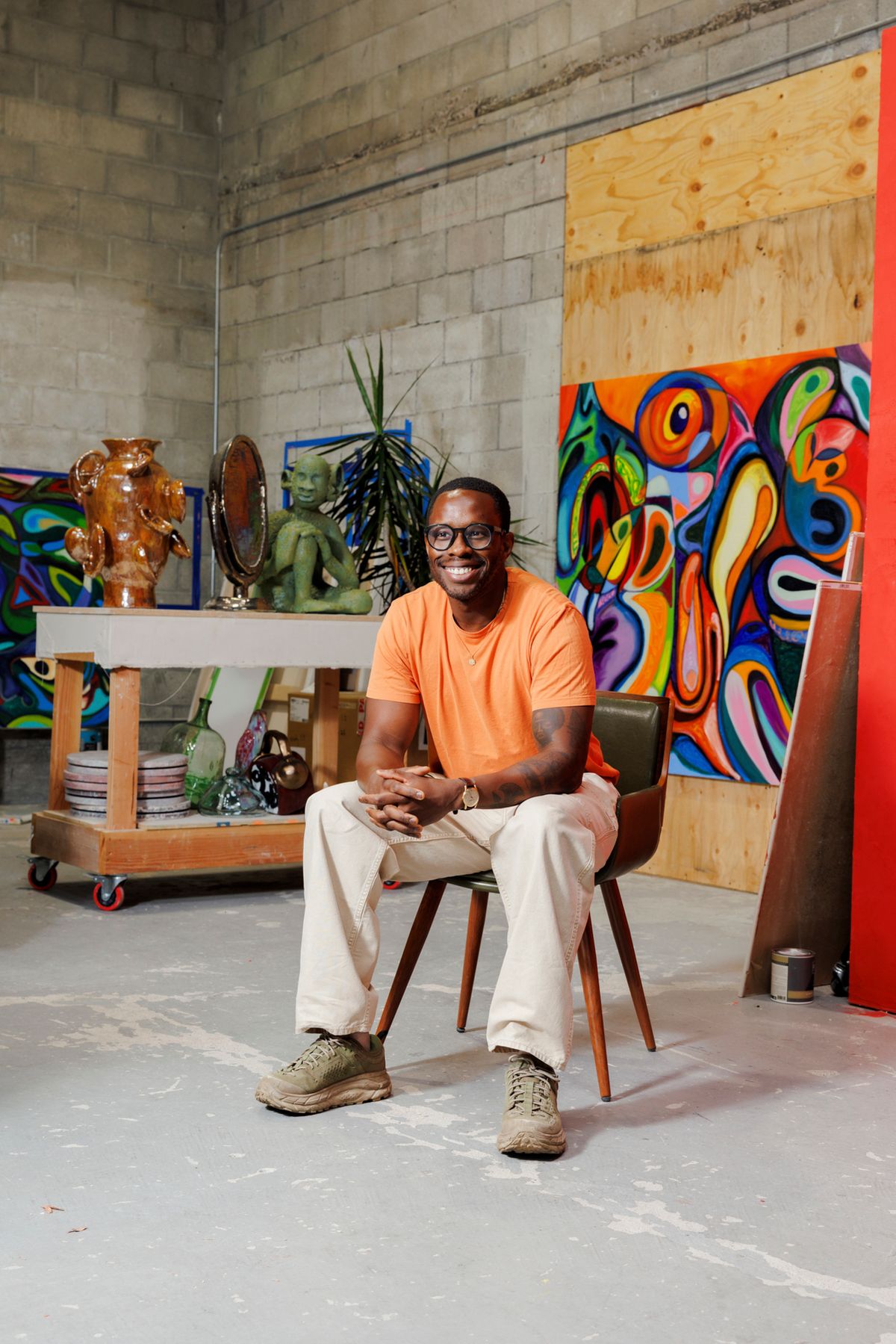 During his childhood in Miami, Woody De Othello felt that he was caught between two cultures
Jonah Reender