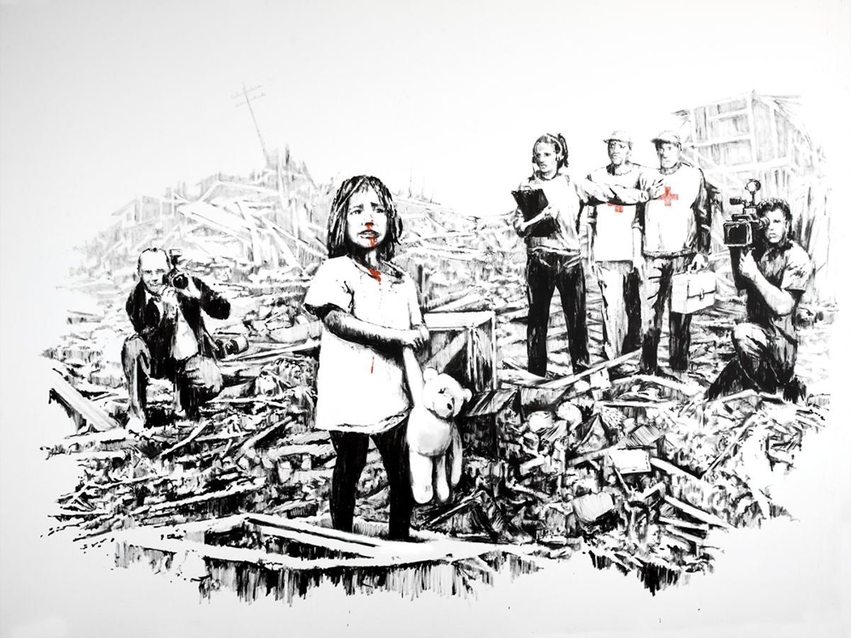 Banksy's Media at War Banksy.co.uk