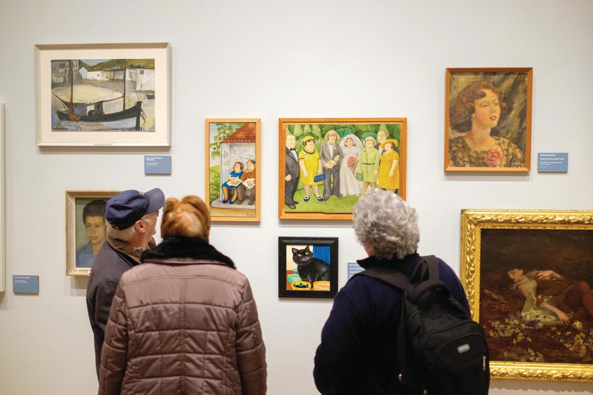 Visitors to Plymouth’s The Box—a museum, gallery and archive. The institution has managed to secure its future with a ten-year investment from Arts Council England
Photo: Matt Keeble/Getty