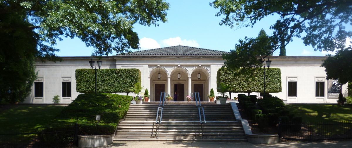 The museum building on the campus of the Frick Pittsburgh Photo by Cbaile19, via Wikimedia Commons