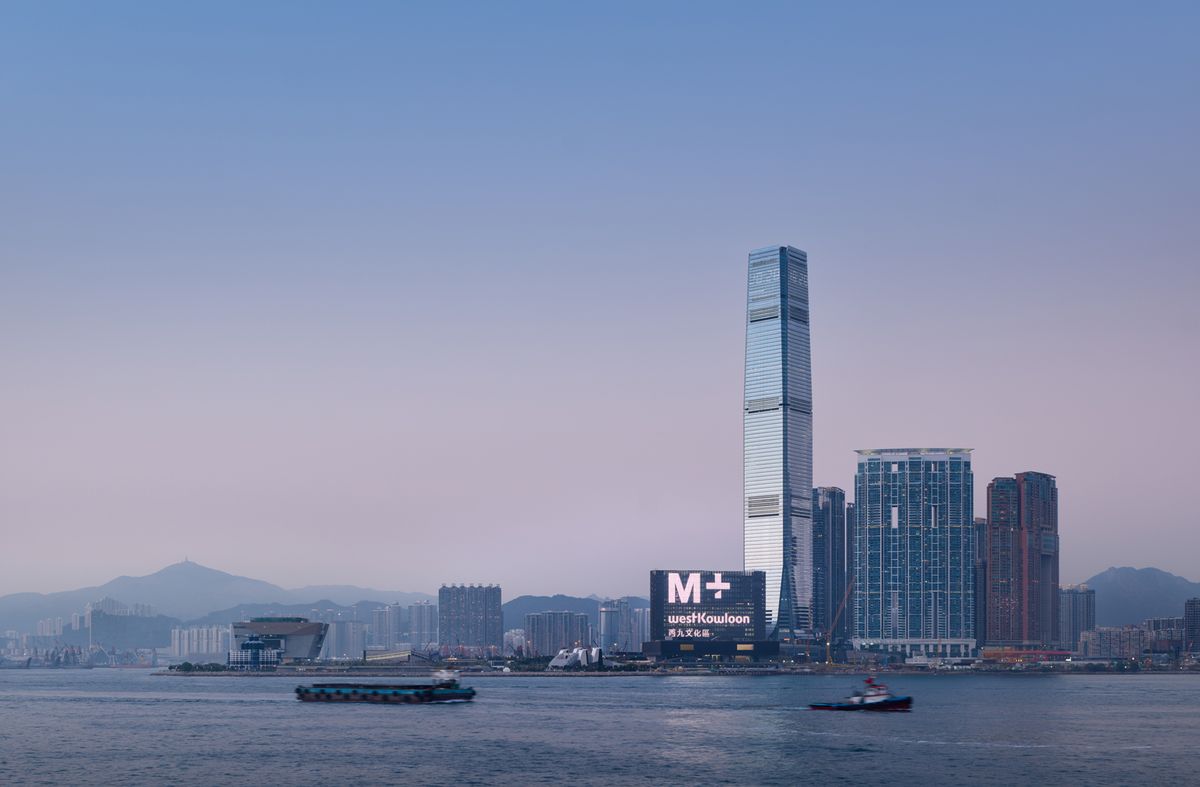 The museum overlooks Victoria Harbour © Virgile Simon Bertrand