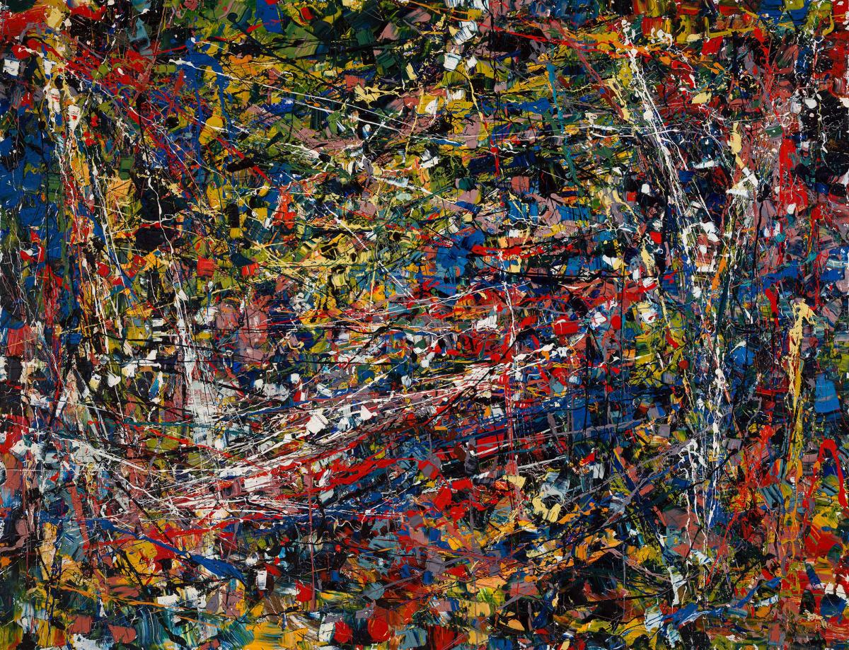 Jean-Paul Riopelle's Sans titre (Composition #2) (1951)
