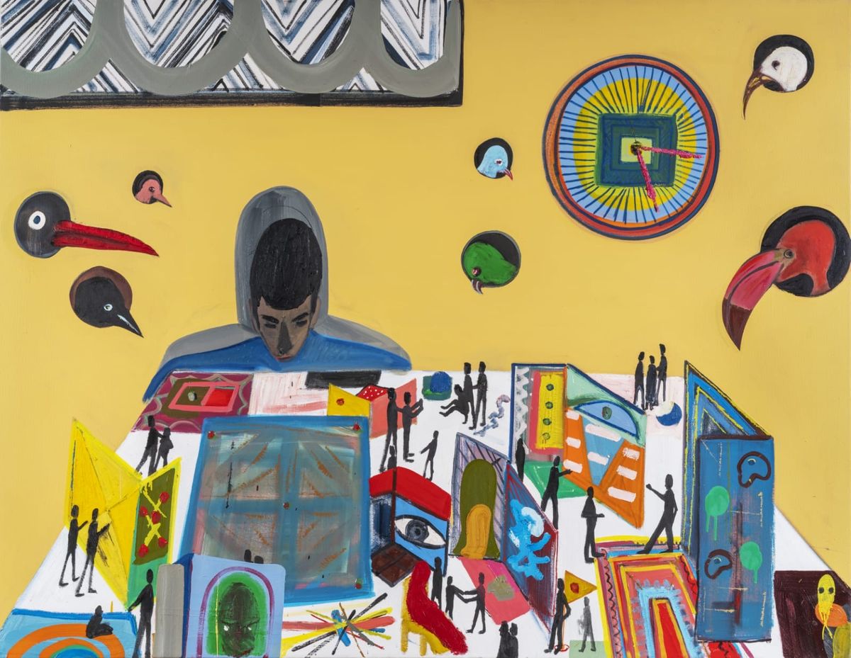 Shai Azoulay's "Time Table" (2020) will be featured in Greenhouse's inaugural auction. Courtesy of Shai Azoulay