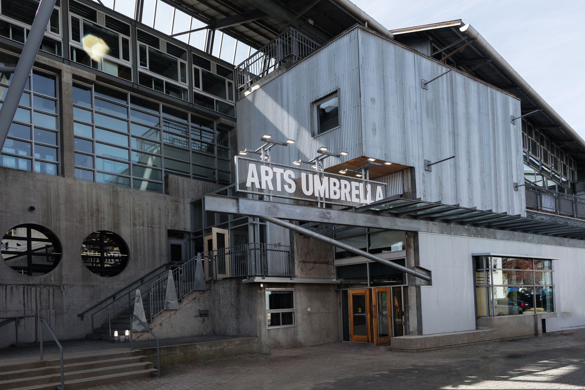Arts Umbrella moved into the building that previously housed the Emily Carr University of Art and Design on Granville Island, a former industrial area along the waterfront redeveloped in the 1970s Photo: Kevin Clark Studios